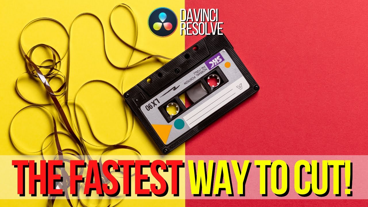 Cutting Videos Faster using Source Tape in Davinci Resolve 16 - 5 Minute Friday #63
