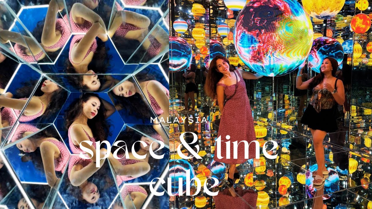 SPACE & TIME CUBE  finally arriving in malaysia || new immersive art space in malaysia