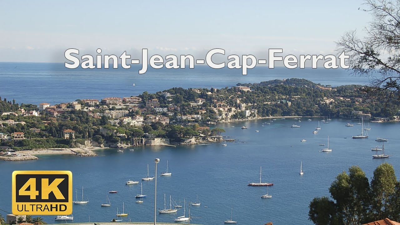 Saint-Jean-Cap-Ferrat, France 🇫🇷 | 4K Drone Footage