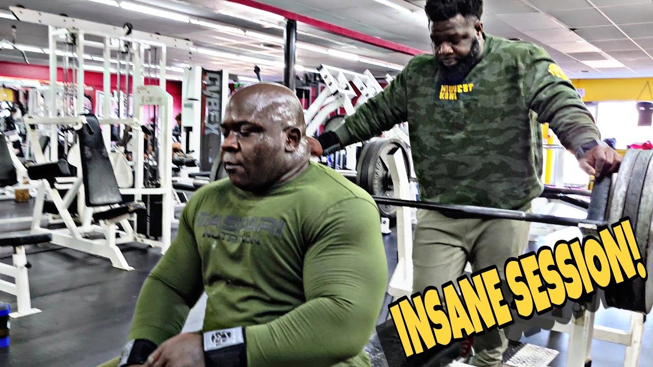 Crazy Bench Press Session! #gym #workout #fitness