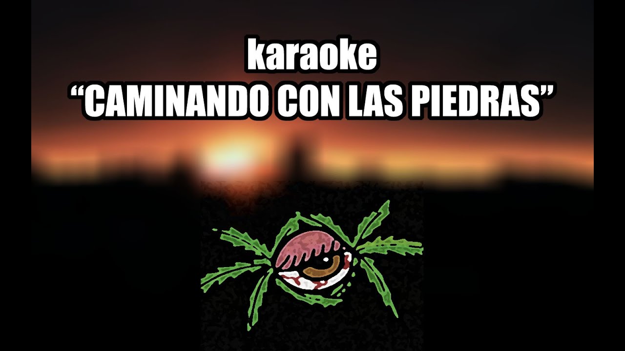 Karaoke - CAMINANDO CON LAS PIEDRAS - Viejas Locas (CC)