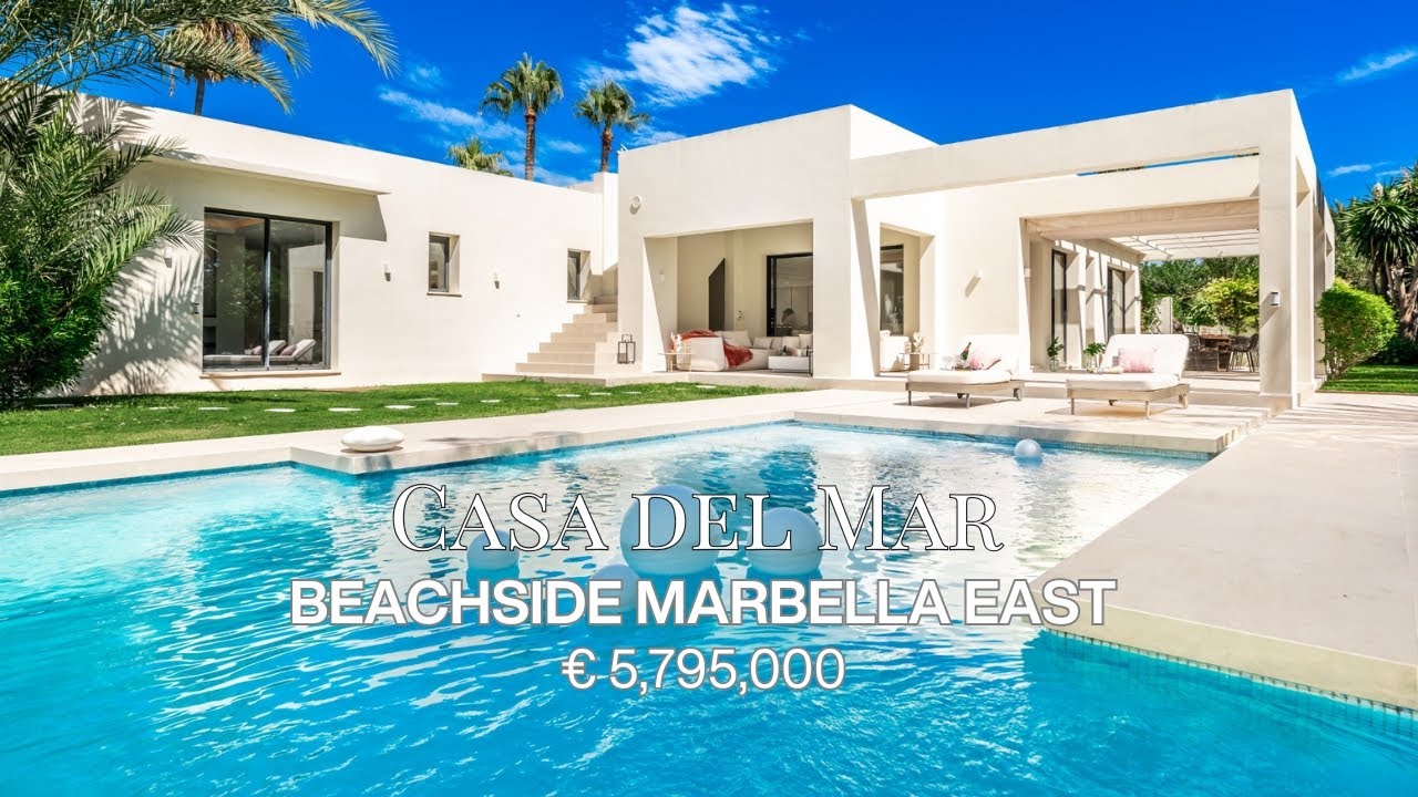 Casa del Mar – Beachside Luxury Villa in Marbesa-Marbella East