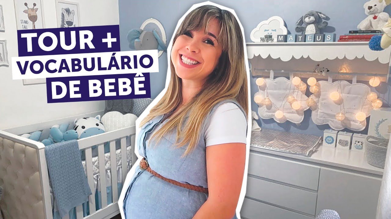 TOUR pelo quarto do BEB&Ecirc; + MUITO VOCABUL&Aacute;RIO que talvez voc&ecirc; N&Atilde;O conhe&ccedil;a