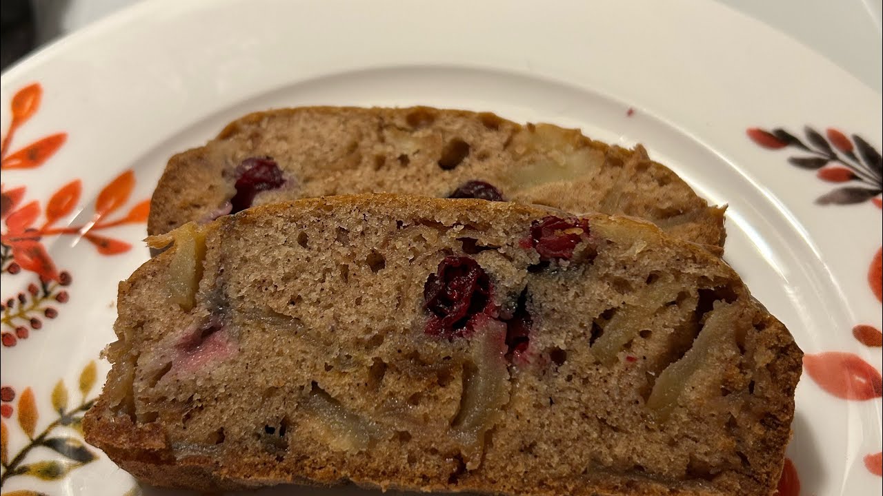 Apple Cranberry Bread
