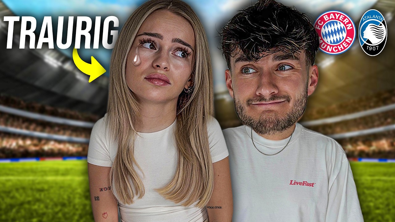 SHE'S NOT FEELING WELL AT ALL! *Bayern Munich vs Atalanta* vlog #26