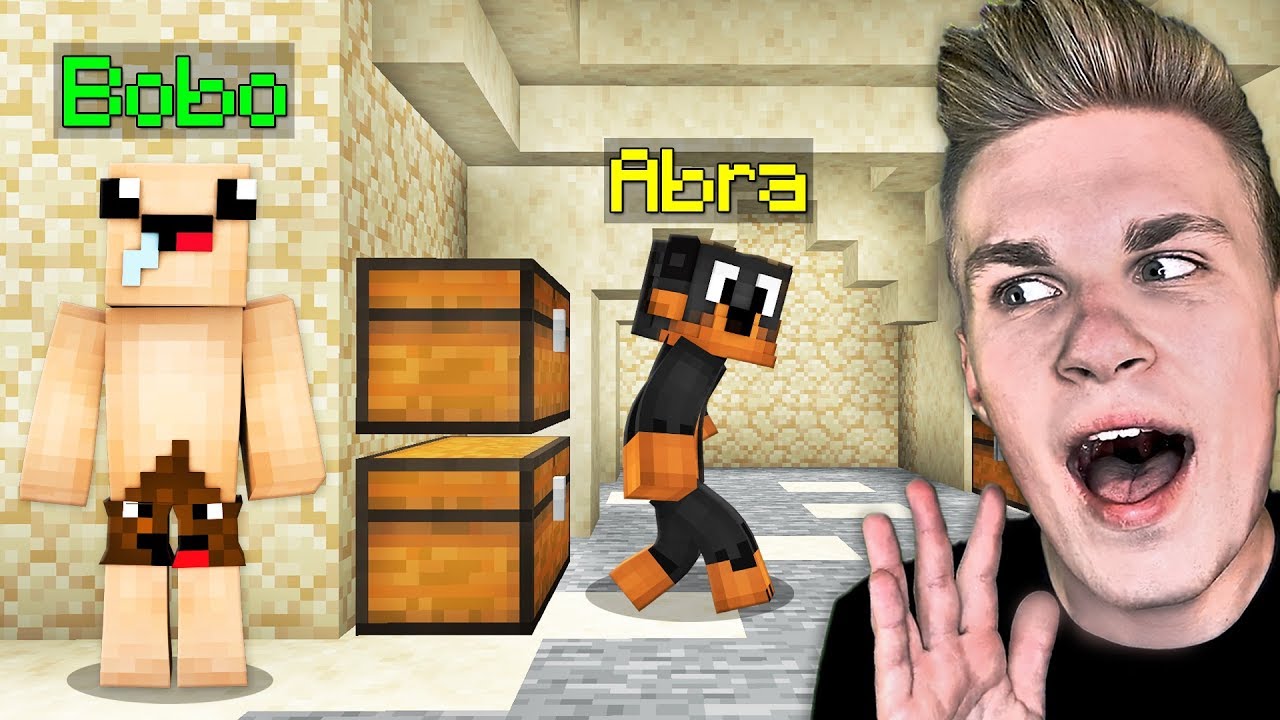 BOBO SZPIEGOWAŁ MNIE przez CAŁY DZIEŃ w Minecraft!
