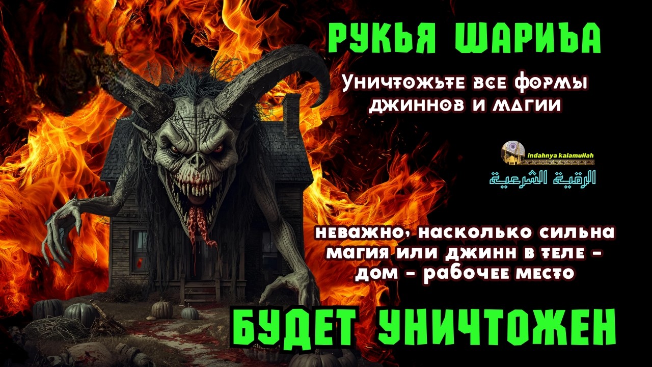 Сильная Шариатская Рукийя: изгнание джиннов и уничтожение колдовства - 🕌Ar--352