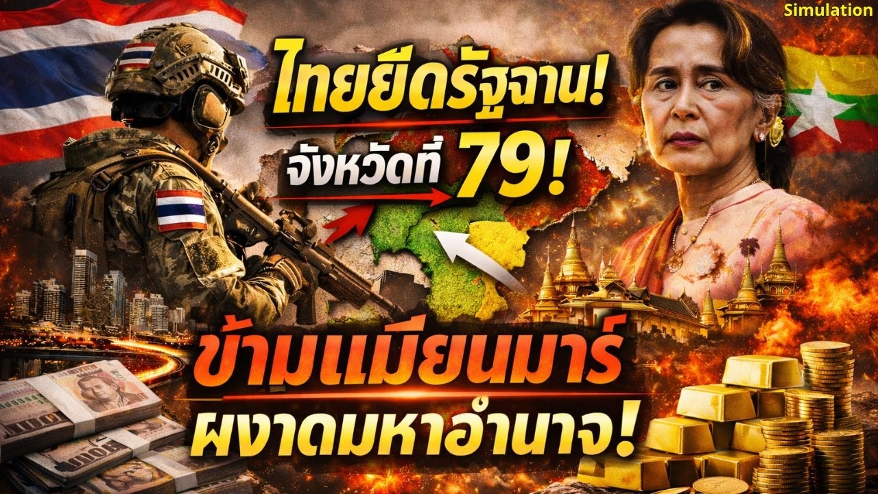 ช็อกอาเซียน! ไทยกำลัง “ยึดรัฐฉาน” โดยไม่ต้องยิงสักนัด – จังหวัดที่ 79 กำลังก่อตัวเงียบ ๆ?