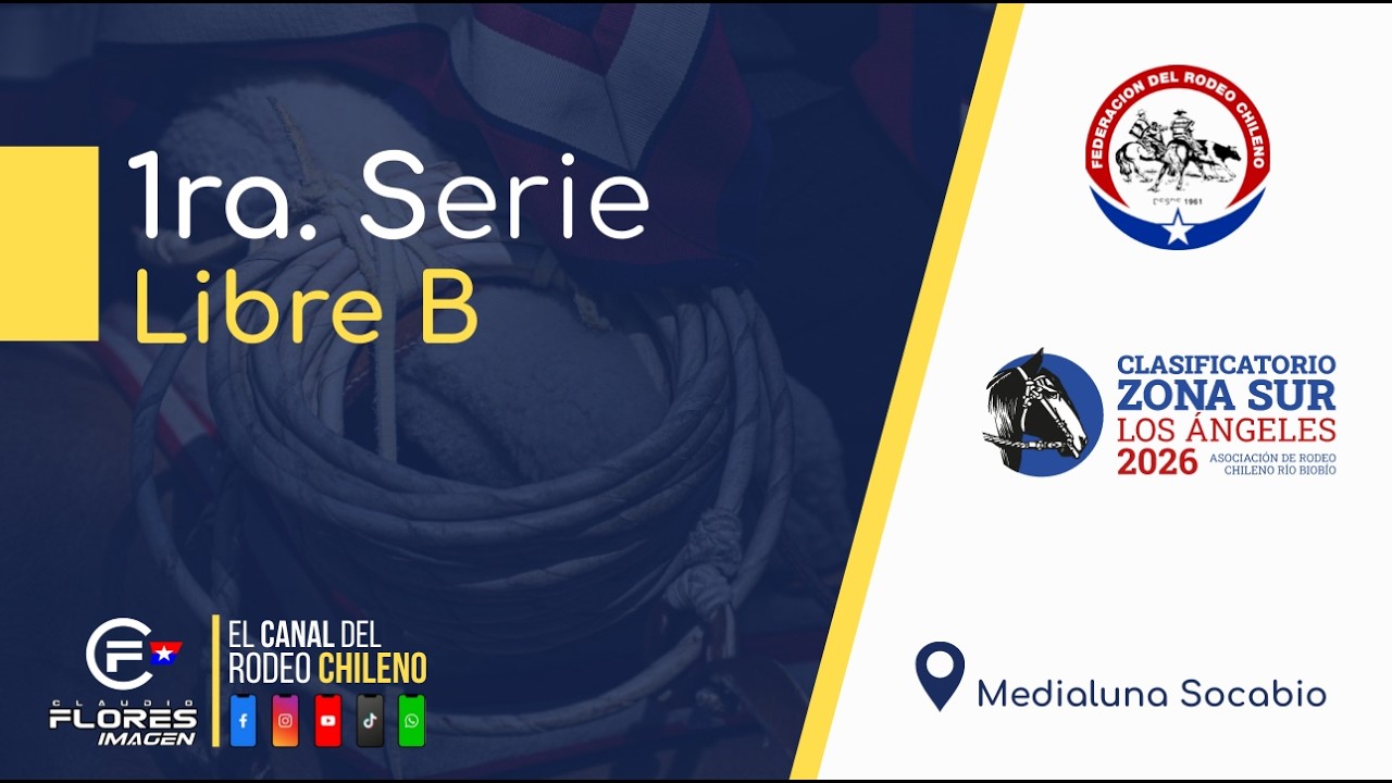 1RA. SERIE LIBRE B - CLASIFICATORIO ZONA SUR - LOS ANGELES 2026