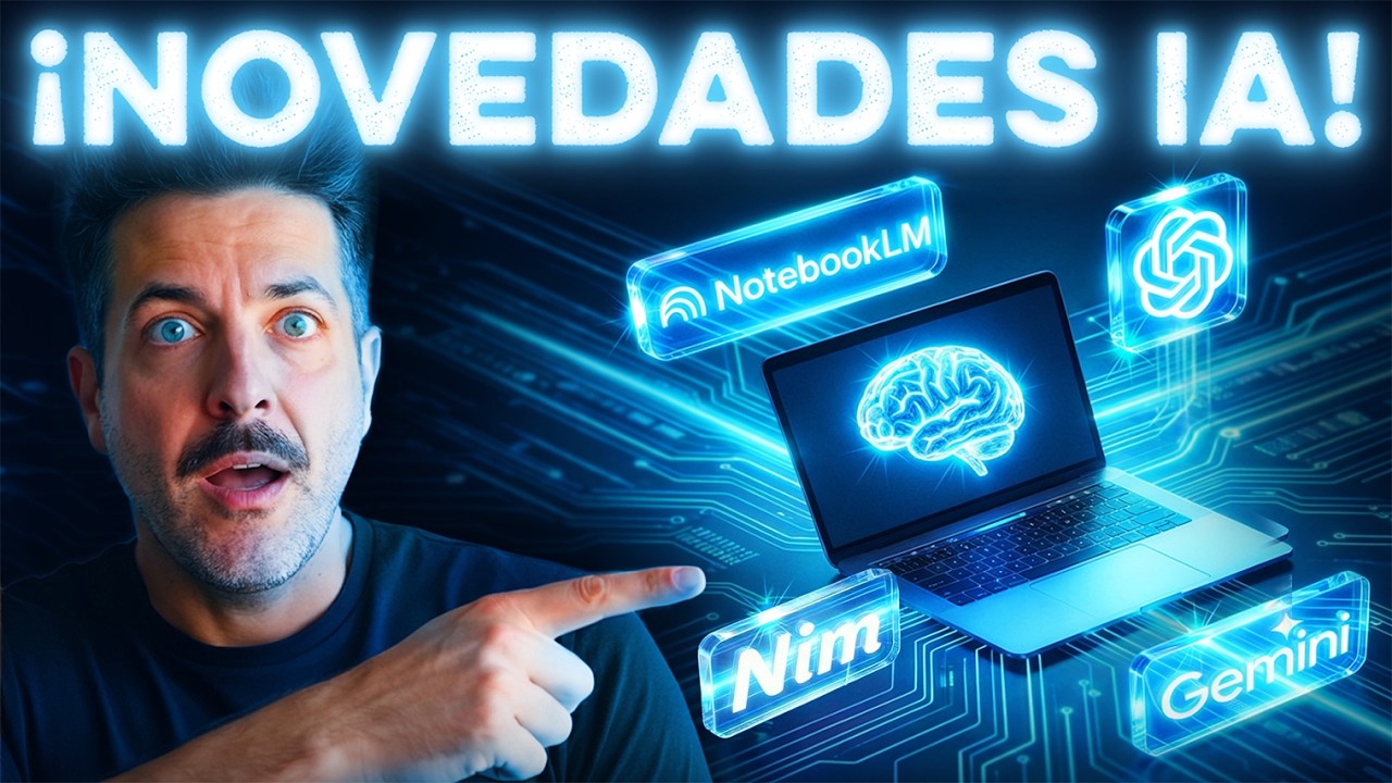 🚨Lo NUEVO en IA que ya puedes aplicar: GPT image, Gemini, NotebookLM, NIM… (TUTORIAL)