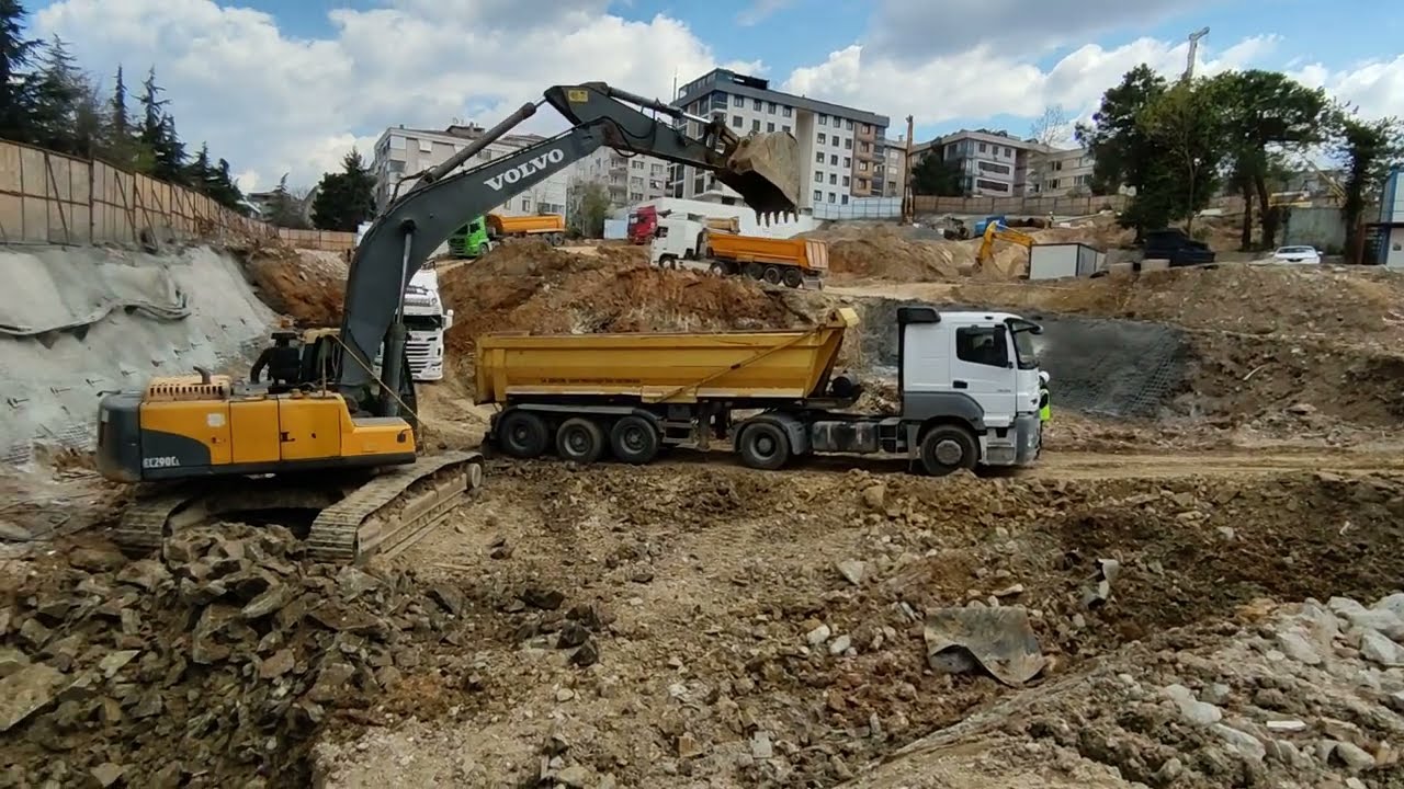 Volvo EC290CL Ekskavatör Hafriyat çalışması