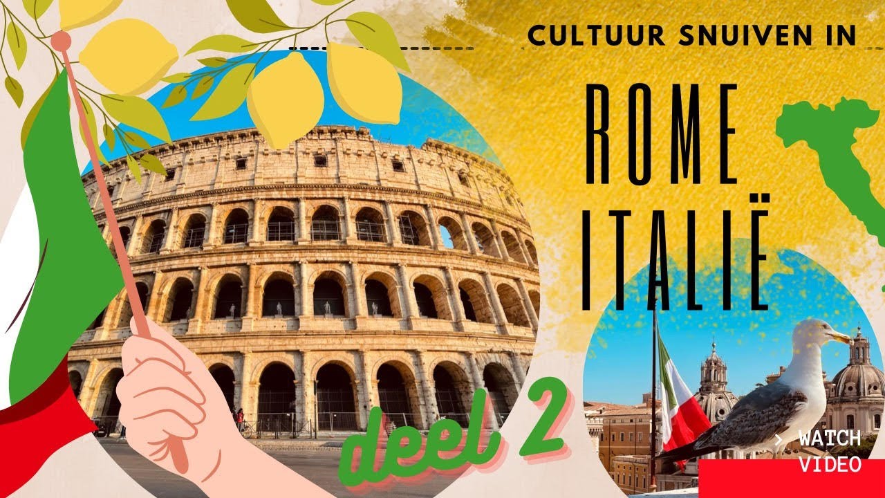 #VLOG45 - CAMPERREIS ITALI&Euml;. Rome, rondleiding VATICAANSTAD, St. Pietersbasiliek en het COLOSSEUM
