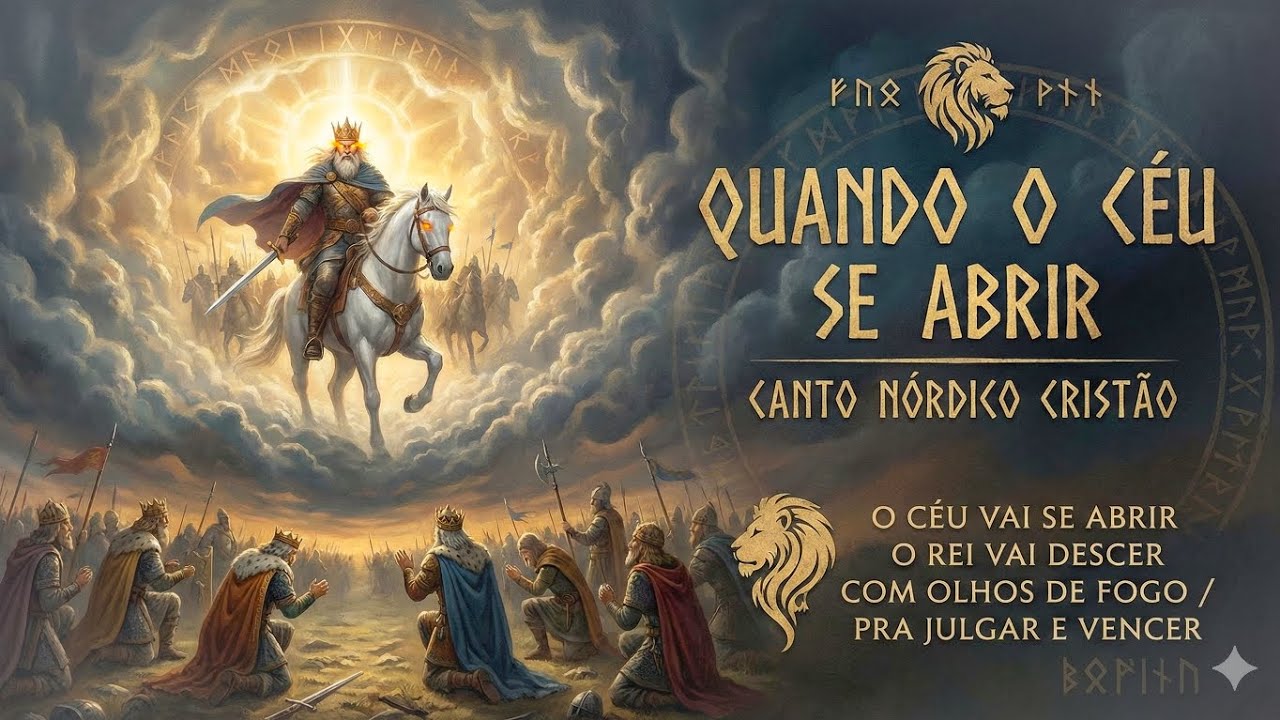 🛡️ “QUANDO O CÉU SE ABRIR” – Canto Nórdico Cristão. 