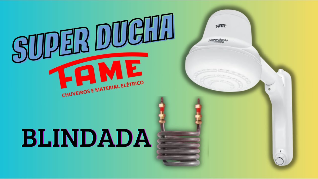 Super Ducha Blindada FAME 4400W