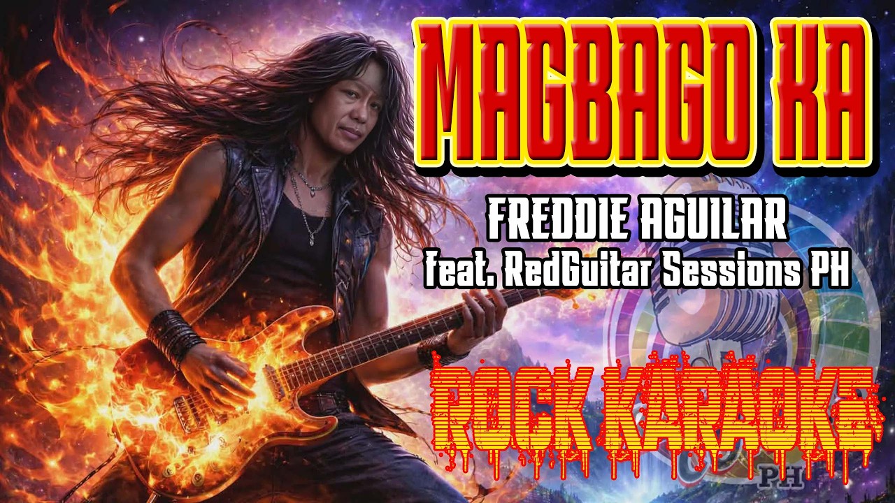 KARAOKE MAGBAGO KA FREDDIE AGUILAR FEAT. REDGUITAR SESSIONS PH ROCK KARAOKE