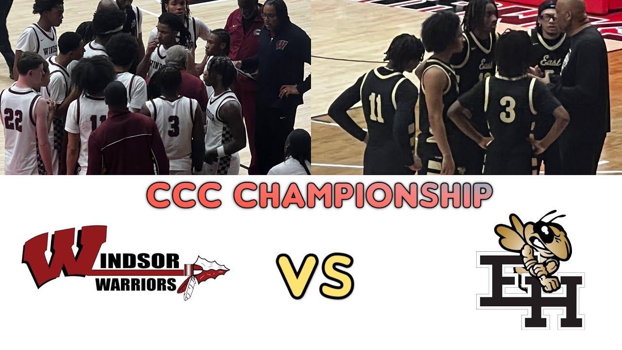 CCC CHAMPIONSHIP GAME Windsor Warriors 🏀 East Hartford Hornets 2026 Full game Highlights 