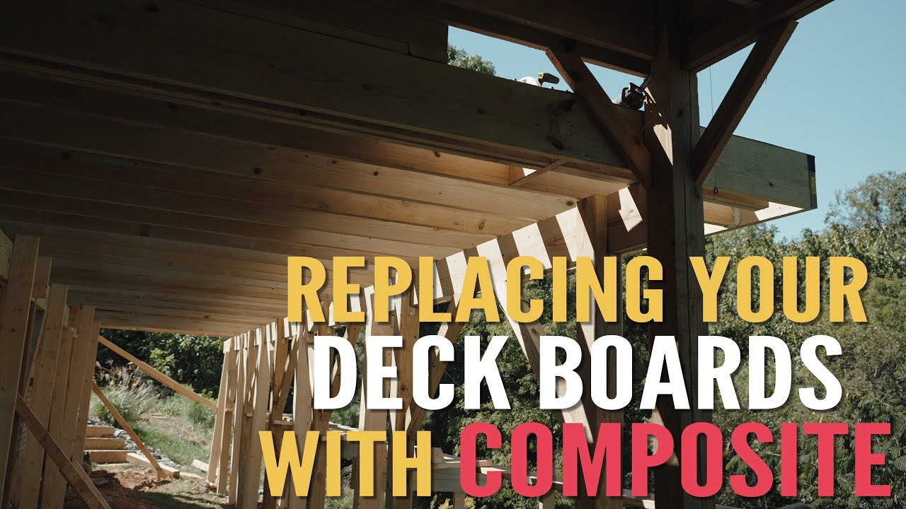 Replacing Your Existing Deck Boards With Composite