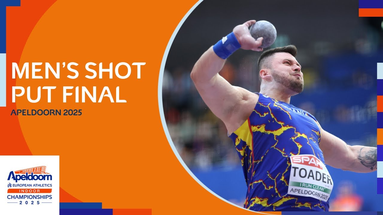Men's shot put final replay | Apeldoorn 2025