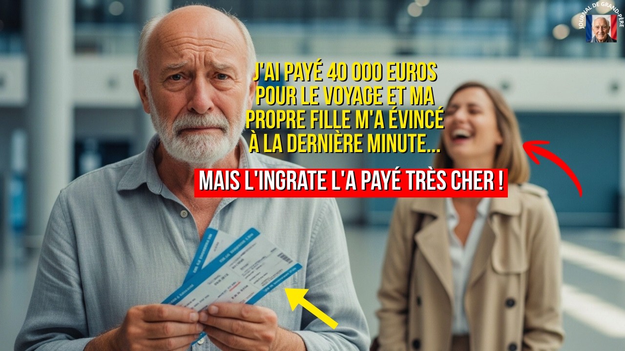 Elle m’a laissé à l’aéroport après que j’ai payé 40 000 €… ce que j'ai fait ensuite l'a anéantie