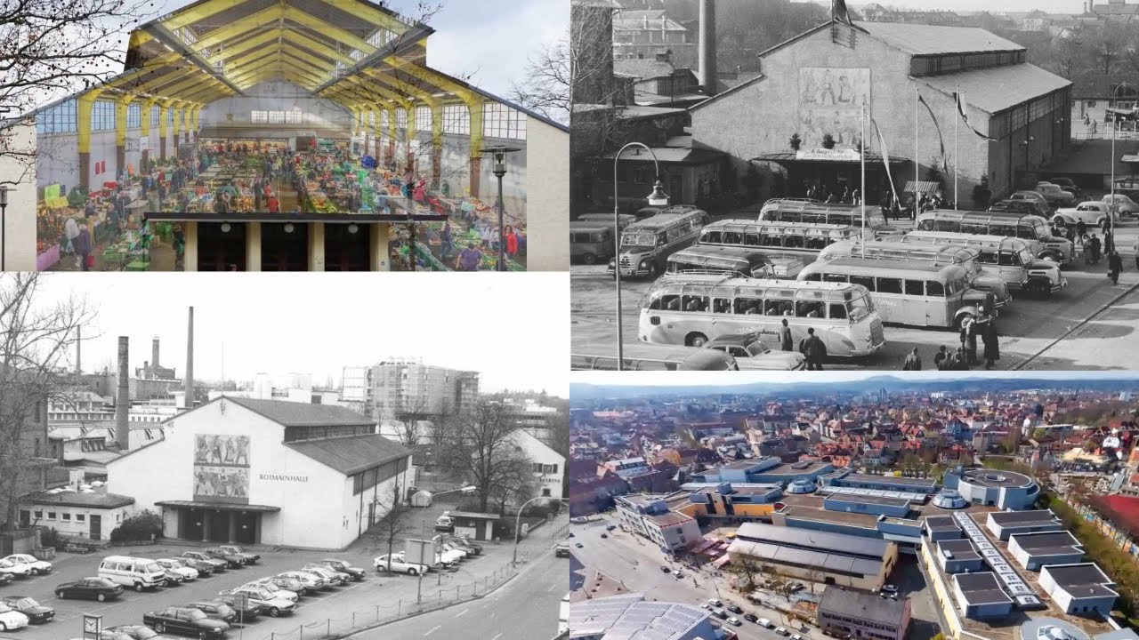 Die Rotmainhalle - Eine Zeitreise in Bildern (Bayreuth)