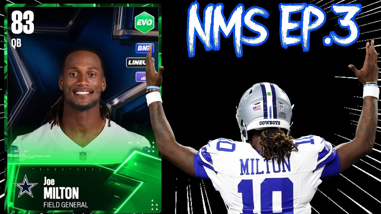 JOE MILTON &mdash; ЛУЧШИЙ БЮДЖЕТНЫЙ КВАРТЕРБЕК в Madden 27, NMS, эп. 3