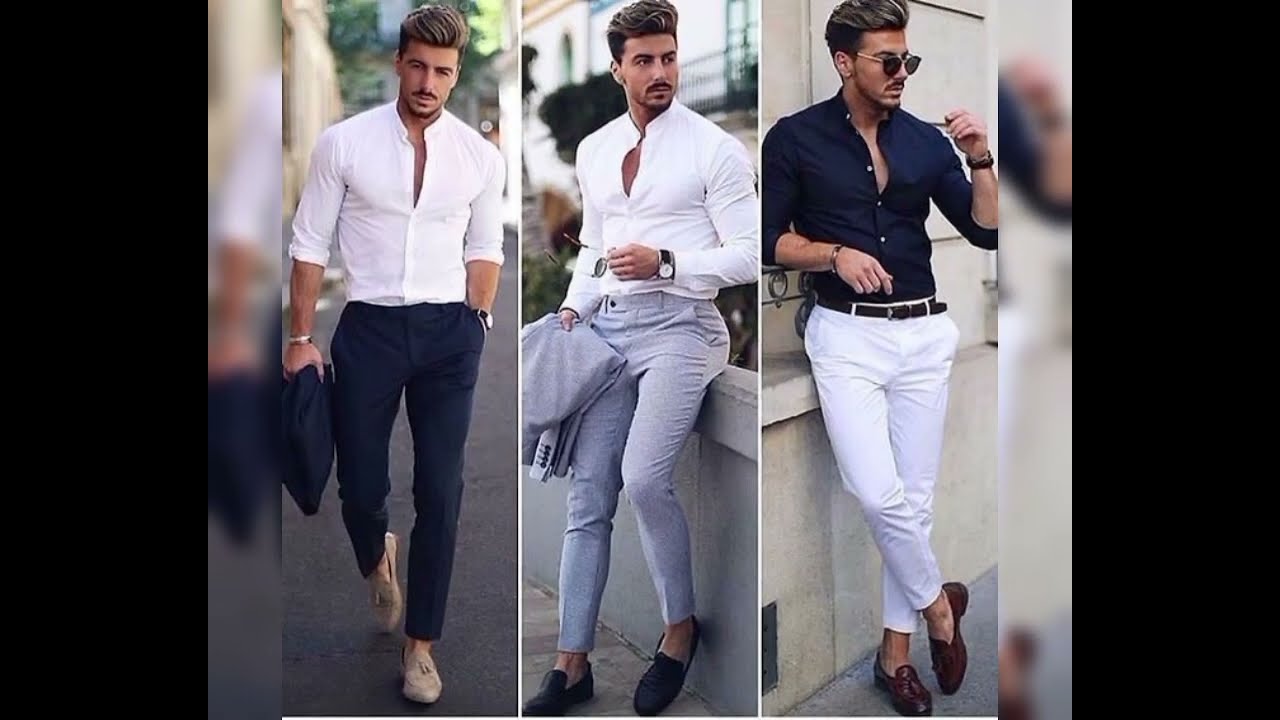 TOP 50 Shirts Outfit Ideas For Men in 2024 - White Shirt Outfits | MEN'S Fashion  & FASHION