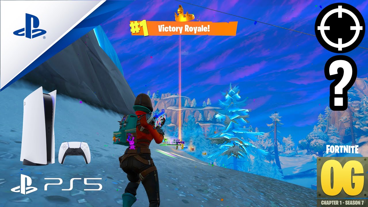Fortnite OG Season 7 Zero Build Solo Win Gameplay - PS5 120FPS