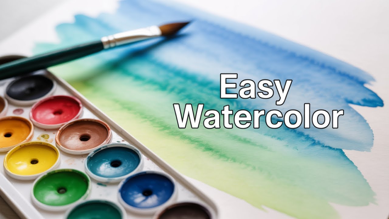 2 Beginner Watercolor Workshop Course Outline