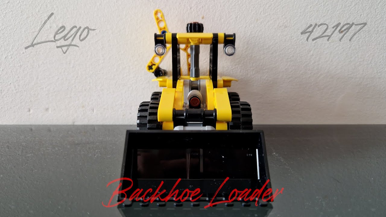 🔎 LEGO Technic 42197 Backhoe Loader - Unboxing/Speedbuild/Review (full HD)