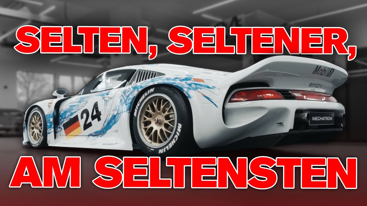 Porsche GT1 und Pagani Zonda S - MECHATRONIK zeigt mir ihre SELTESTEN Stücke.