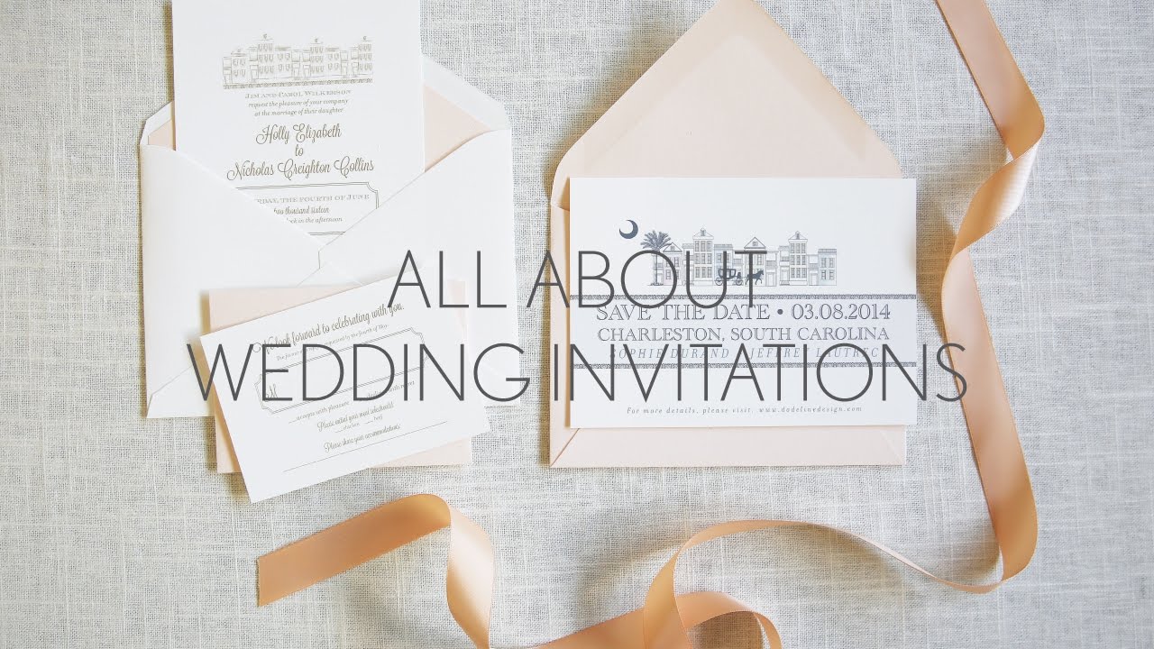 Wedding Invitations 101