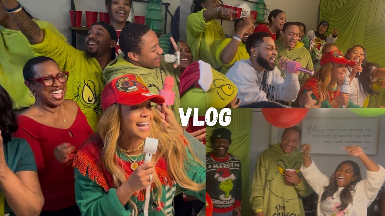 My Sister Grinch Party was a TIME!! 🔥🎄