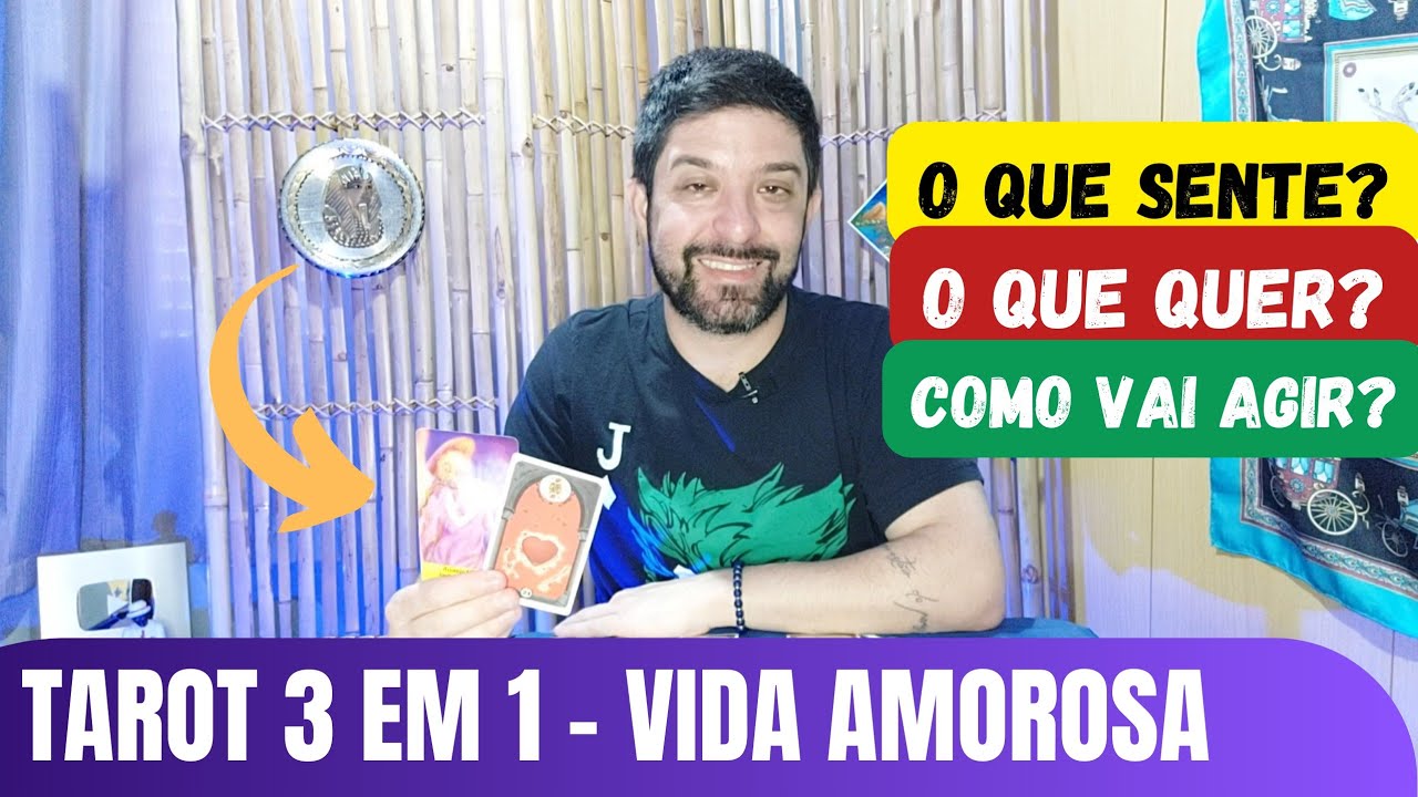 O QUE ELE(A) SENTE? O QUE QUER? COMO VAI AGIR? 🔮 TAROT