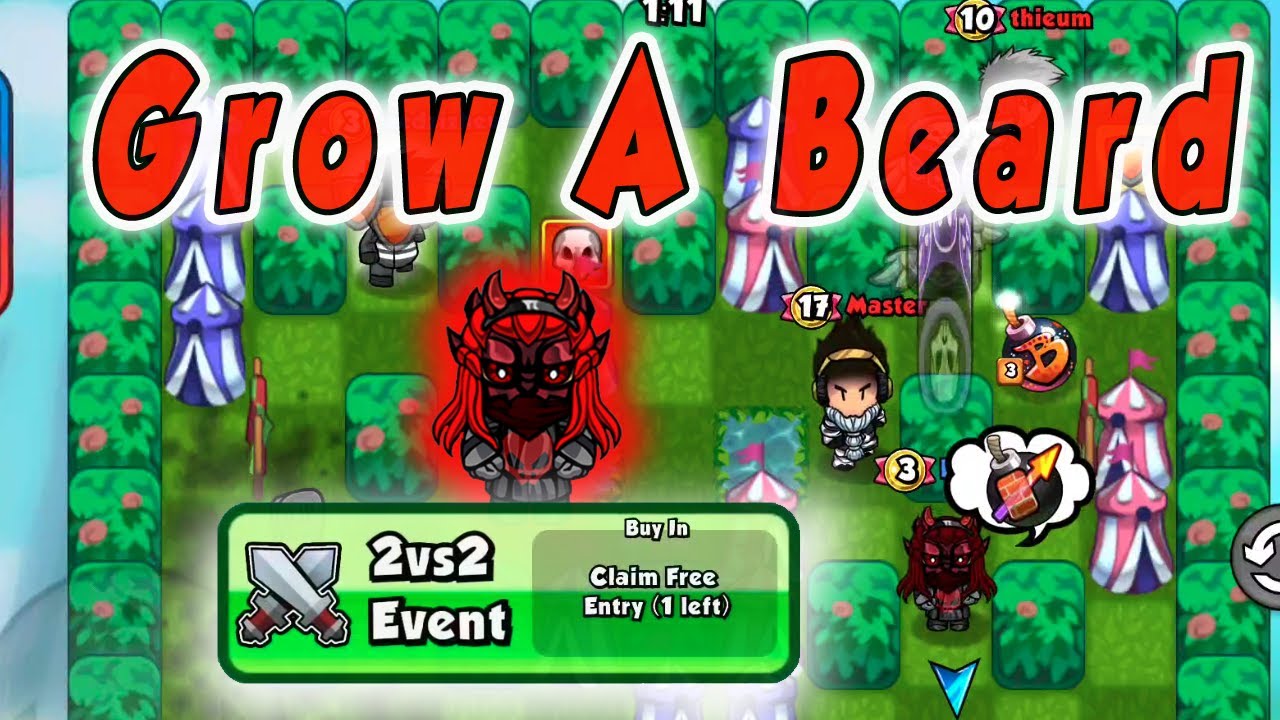 Bomber Friends - Grow A Beard Event |2vs2| 1st try