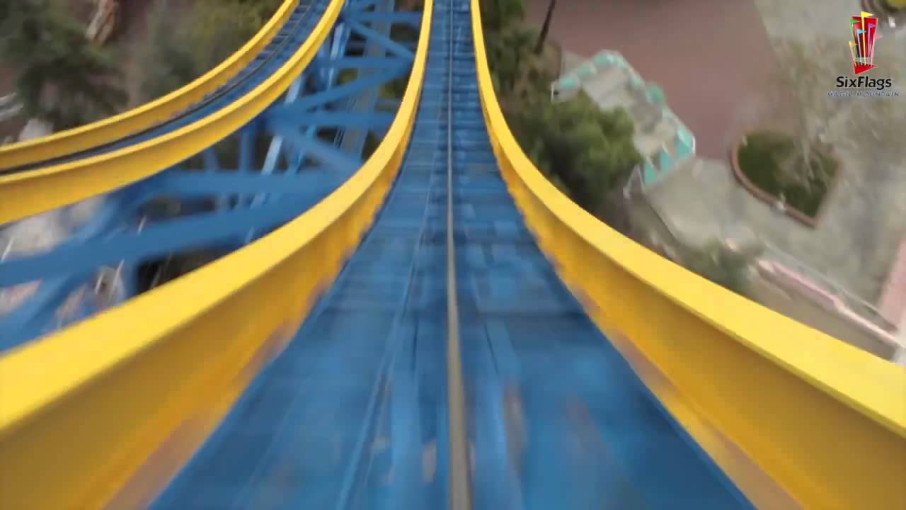 (POV) Superman Escape from Krypton | Six Flags Magic Mountain