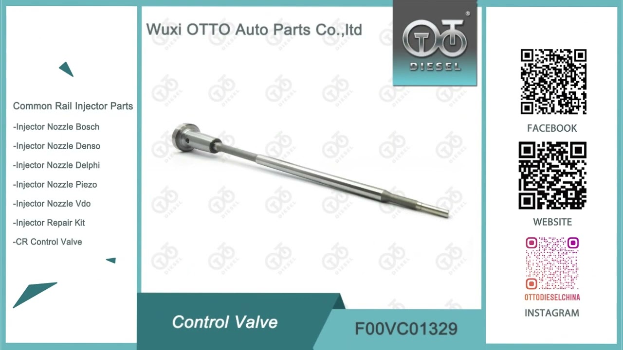 F 00V C01 329 / F00VC01329 Bosch Injector Control Valve For Injector 0445110284