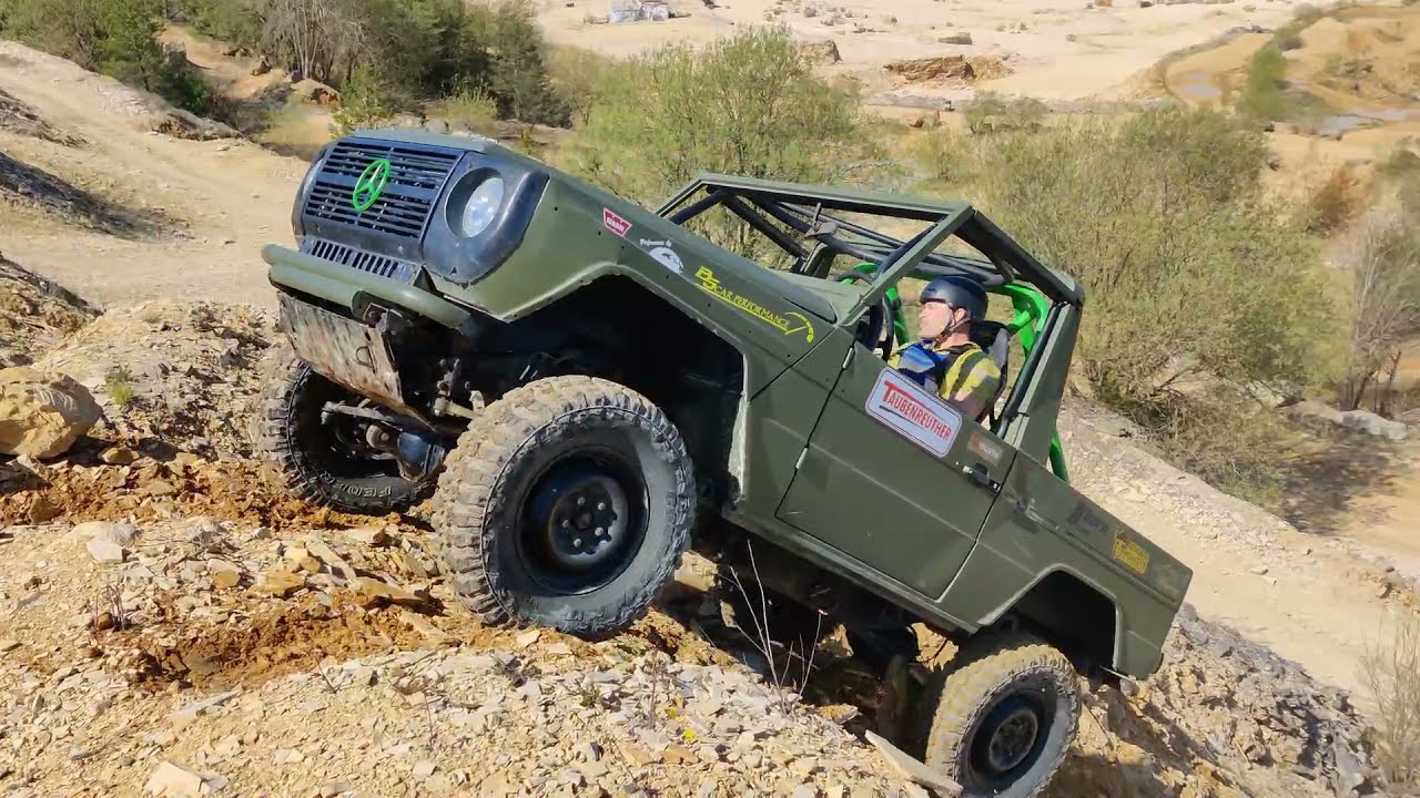 Mercedes G Klasse extrem Offroad! Offroadpark Langenaltheim