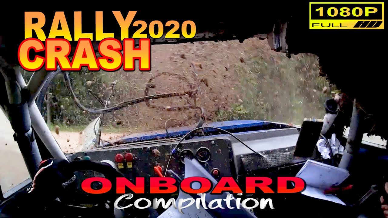 ONBOARD rally Crash  compilation 2020 N&ordm;2 by Chopito Rally Crash