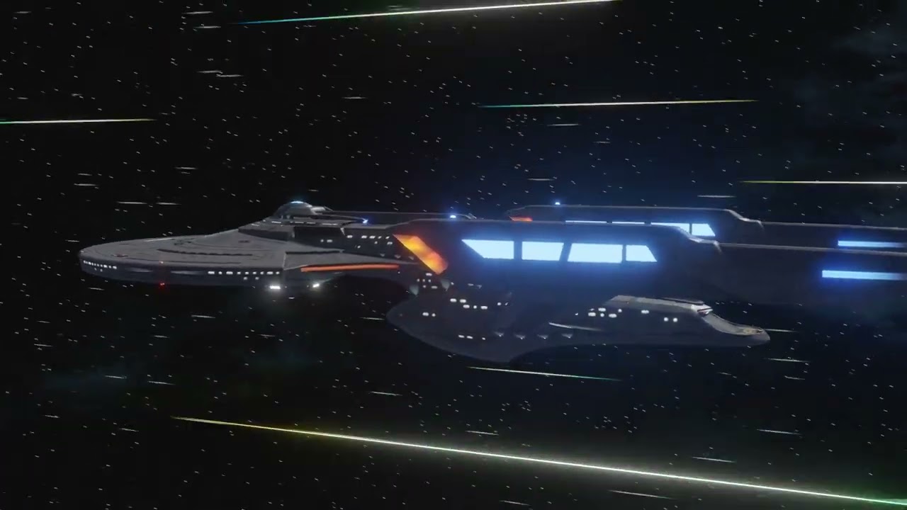 Enterprise G at Warp