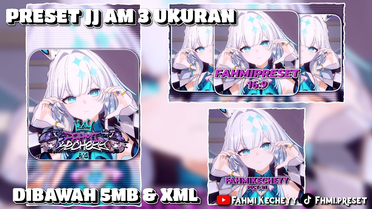 PRESET JEDAG JEDUG AM🌸 || 3 UKURAN || DJ ADEK SO MULAI NAKAL 1 MENIT 😋🔥