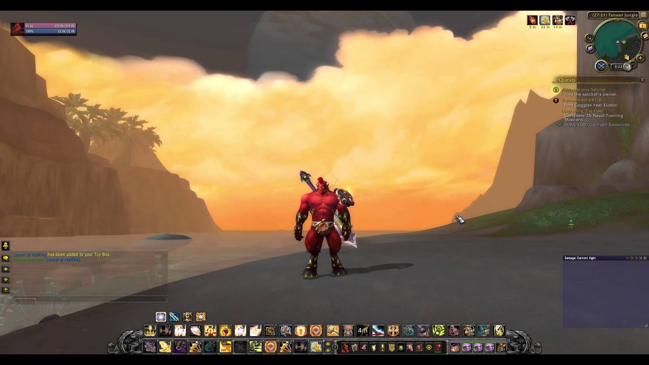 Jewel of Hellfire Toy Effect WoW