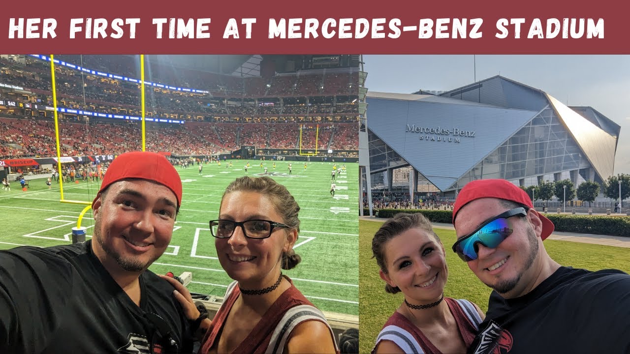 Her First Time At Mercedes-Benz Stadium