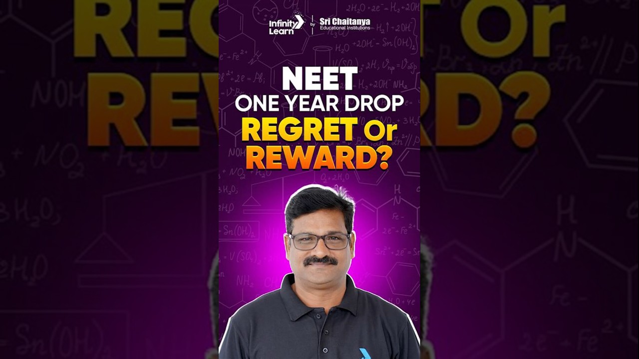 NEET One Year Drop: Regret or Reward? 🤔 #neetdrop #neetdropping #neet 2026 #oneyeardrop