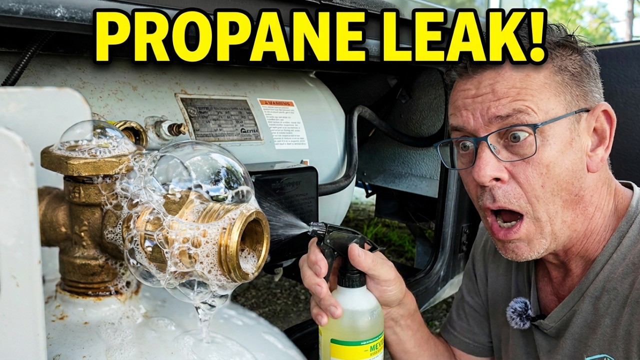 Motorhome RV Propane Leak | Will this ruin our RV Trip?