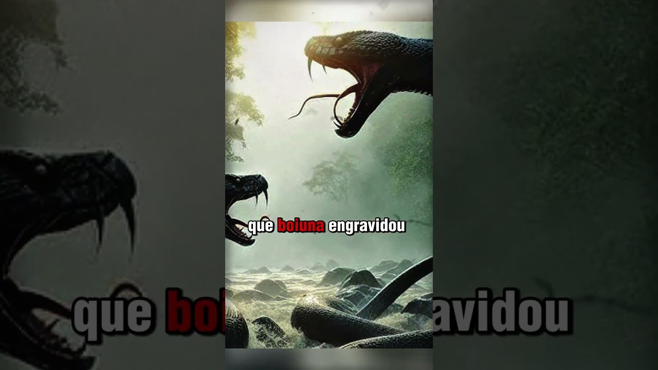 As Maiores Lendas da Amaz&ocirc;nia - Boiuna #amazonia#misterio#boiuna#lendas