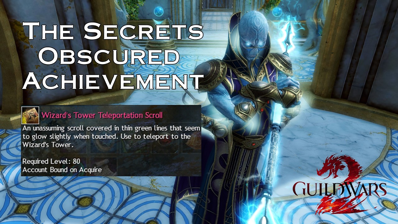How to Get the Wizard's Tower Portal Scroll - Guild Wars 2
