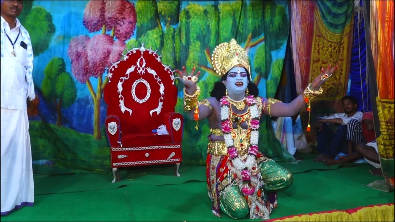 శ్రీ సంపూర్ణ రామాయణం అడవిలో శ్రీ రాముల వారు దుక్కించూట  గ్రా.అప్పిరెడ్డి పల్లీ మం.మద్దూర్ జిల్లా.