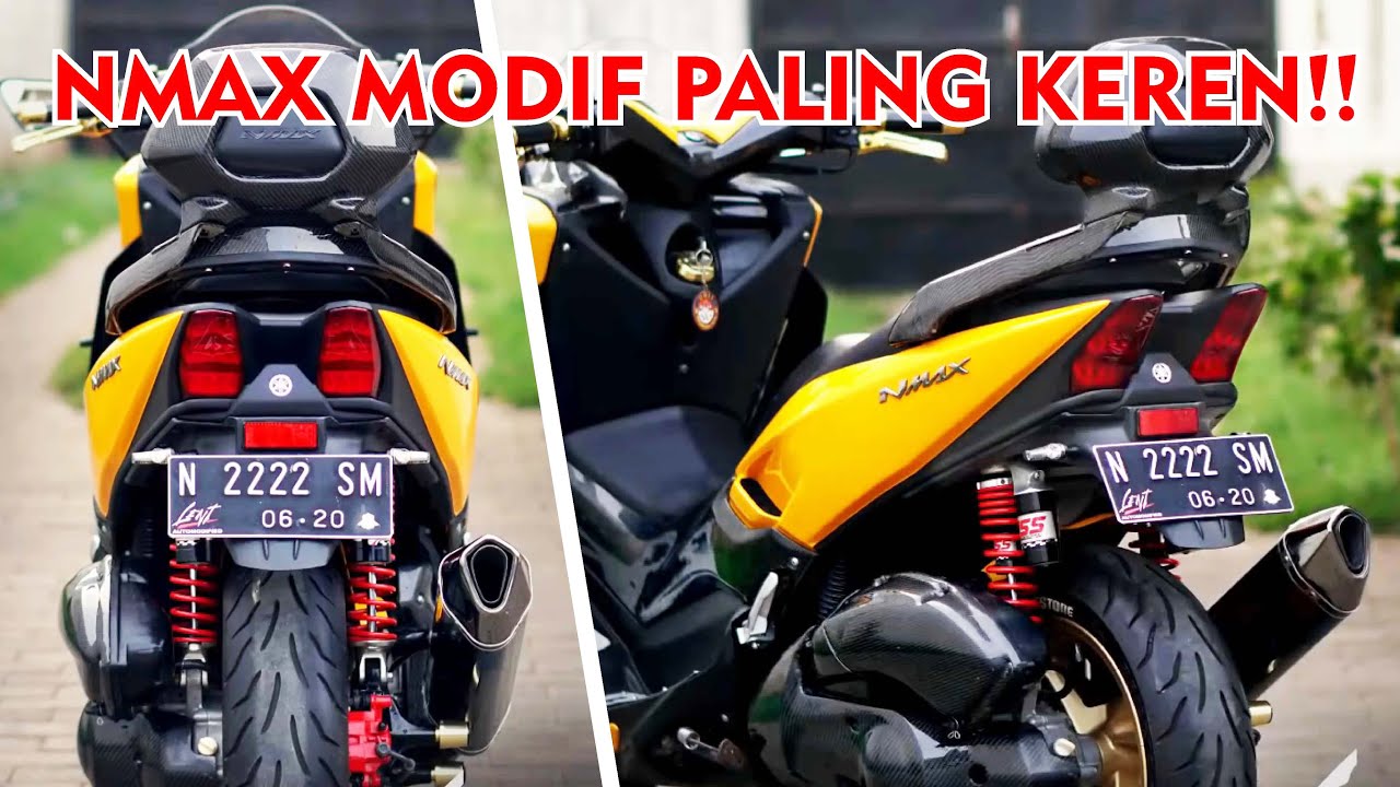Modifikasi Yamaha Nmax 155 Terniat, Terkeren, oleh Lent Automodified. mantab!