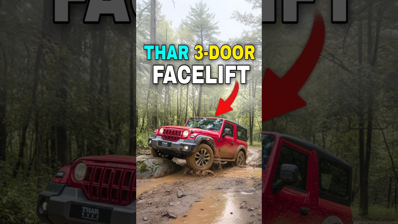 Mahindra thar facelift 2025 