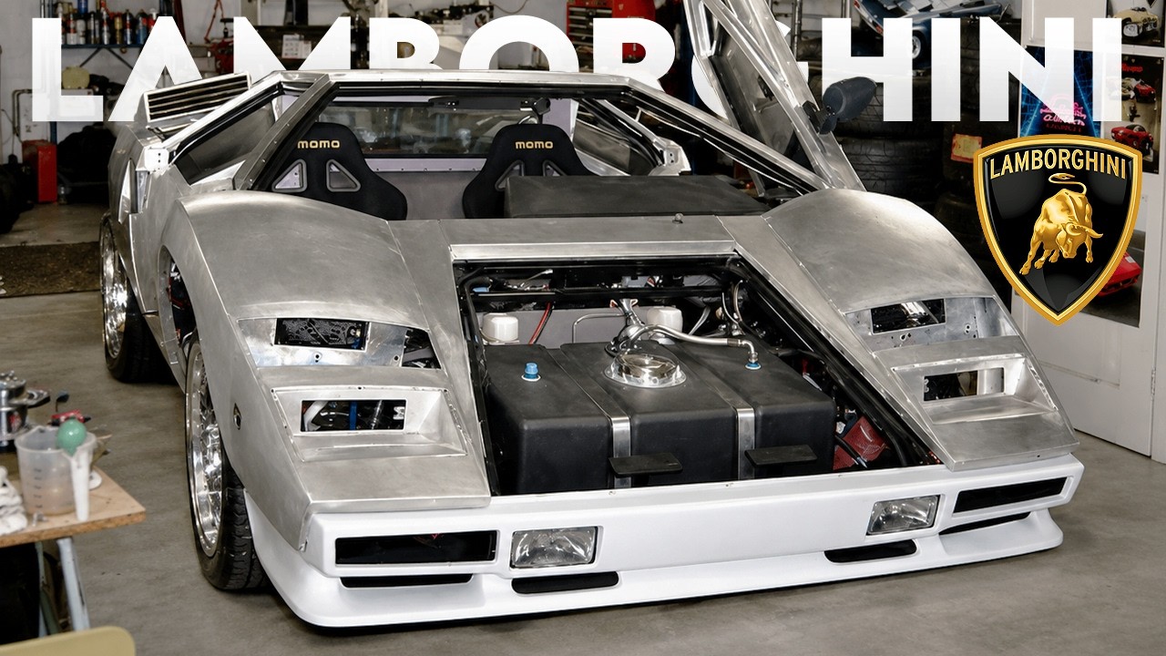 Man Spent 17 Years Building a Lamborghini in Basement